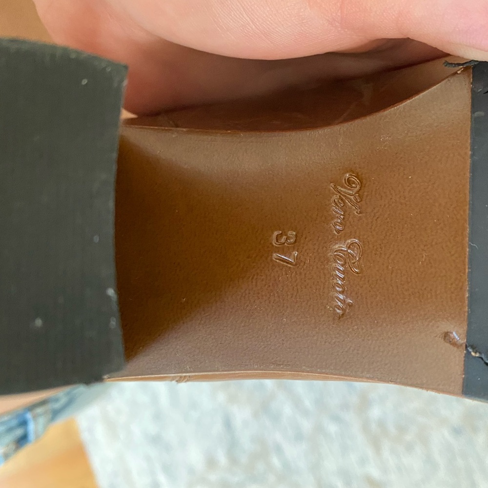 BROWN LEATHER BOOTIES - Picture 9 of 10